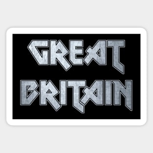 Heavy metal Great Britain Magnet